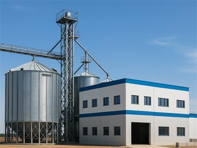 Large agricultural processing facility