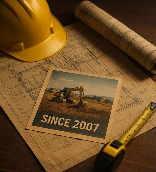 A symbolic image representing the company's long history.